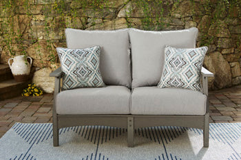 Loveseat w/Cushion Visola Gray