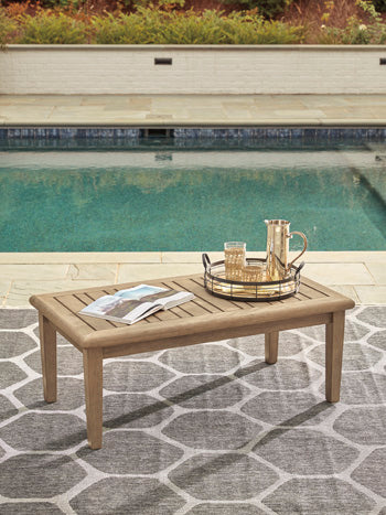 Rectangular Cocktail Table Gerianne Grayish Brown