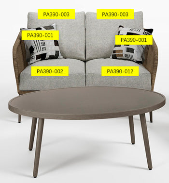 Seat Cushion Swiss Valley Beige