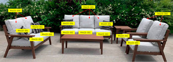 Back Cushion Emmeline Beige