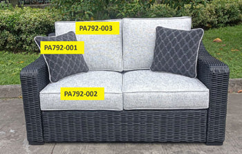Back Cushion Beachcroft Gray