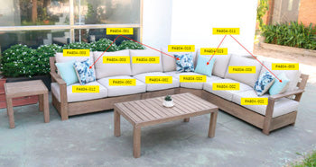 Corner Back Cushion Silo Point Beige