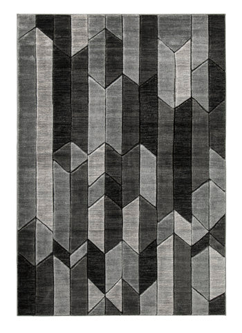 Large Rug Chayse Black/Gray