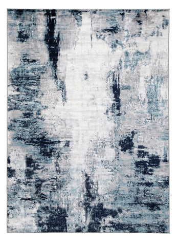 Large Rug Leonelle White/Blue/Gray