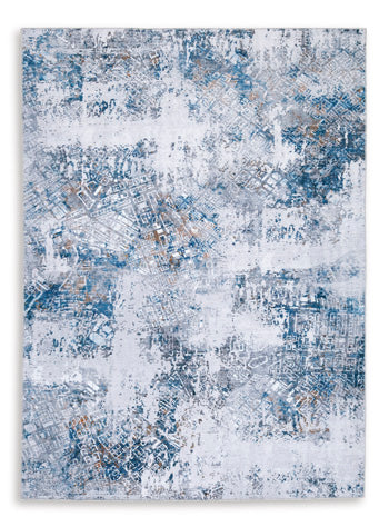 Washable Medium Rug Garyard Multi