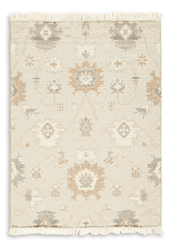 Medium Rug Calkin Linen/Gray/Caramel