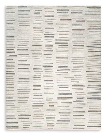 Large Rug Leesdale Ivory/Brown/Black