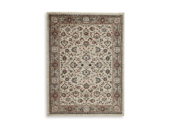 Medium Rug Beritham Blue/Brown/Beige