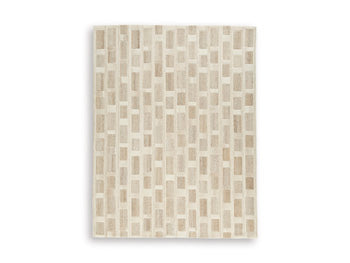 Large Rug Lisgrove Tan/Brown/White