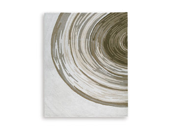 Large Rug Rizwana Ivory/Brown/Gray