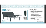 RIO Ergo Motion  2.0 Adjustable Bed