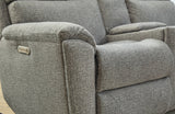 Porter Power Reclining Lumbar Console Loveseat