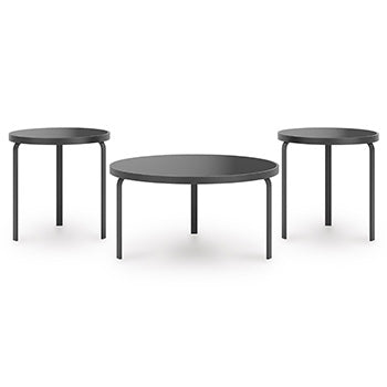 Occasional Table Set (3/CN) Dorylin Black