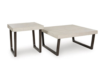 Occasional Table Set (2/CN) Westenfort Espresso/Gray