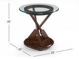 Beaufort Round End Tble