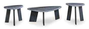 Occasional Table Set (3/CN) Bluebond Gray