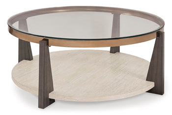 Round Cocktail Table Frazwa Multi