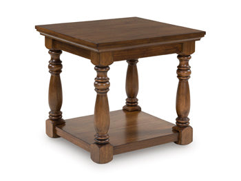 Rectangular End Table Sturlayne Brown