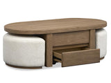 Hayden Oval Cocktail Table