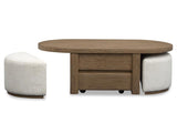 Hayden Oval Cocktail Table