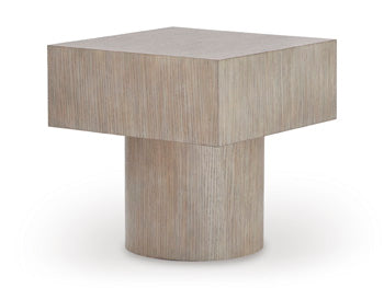 Square End Table Jorielyn Light Grayish Brown