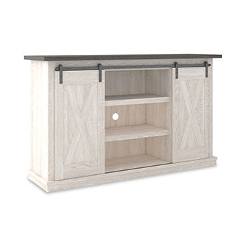 Medium TV Stand Dorrinson Two-tone
