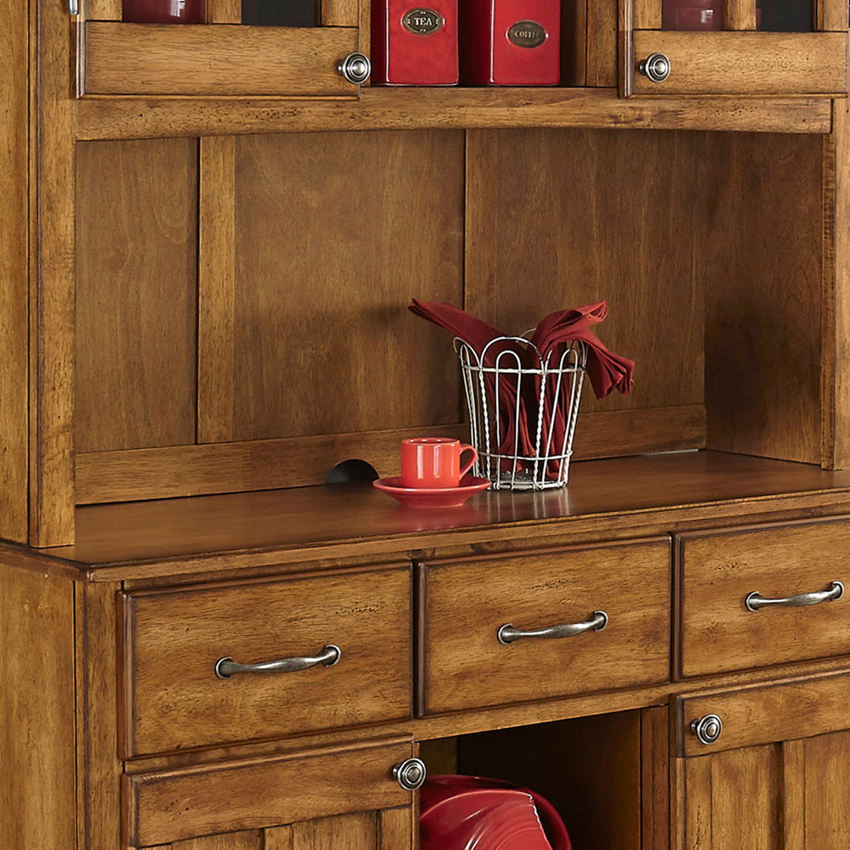 Homestyles Buffet with Hutch 5100-0066-62