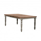 Barnwell 78" Leg Table with 18" Butterfly Leaf