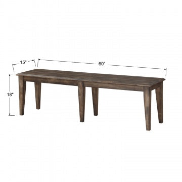 Daphne 60" Bench