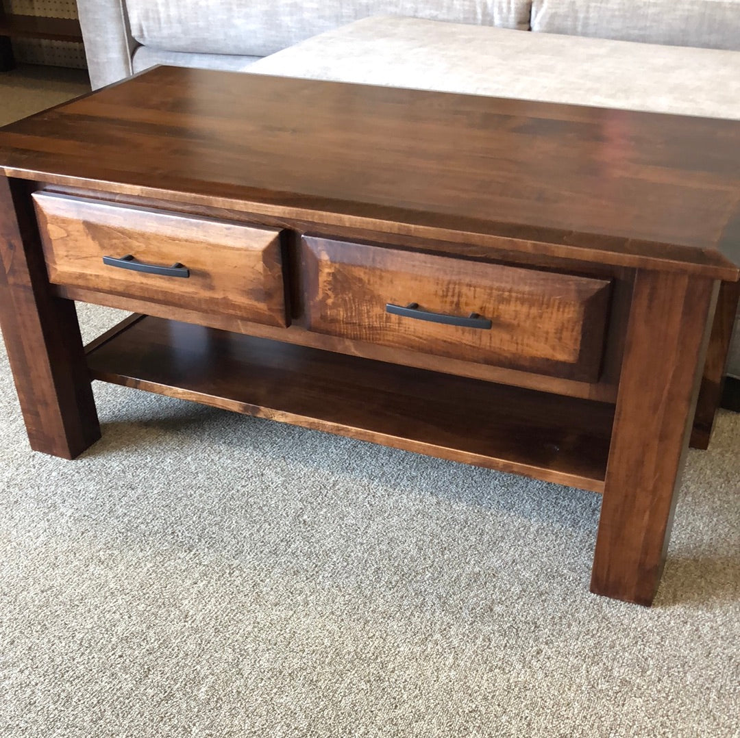 Maple Ridge 2 Drawer Coffee Table