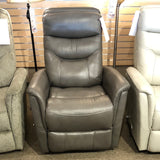Gemini Recliner Swivel Leather Closeout