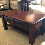 Maple Ridge 2 Drawer Coffee Table