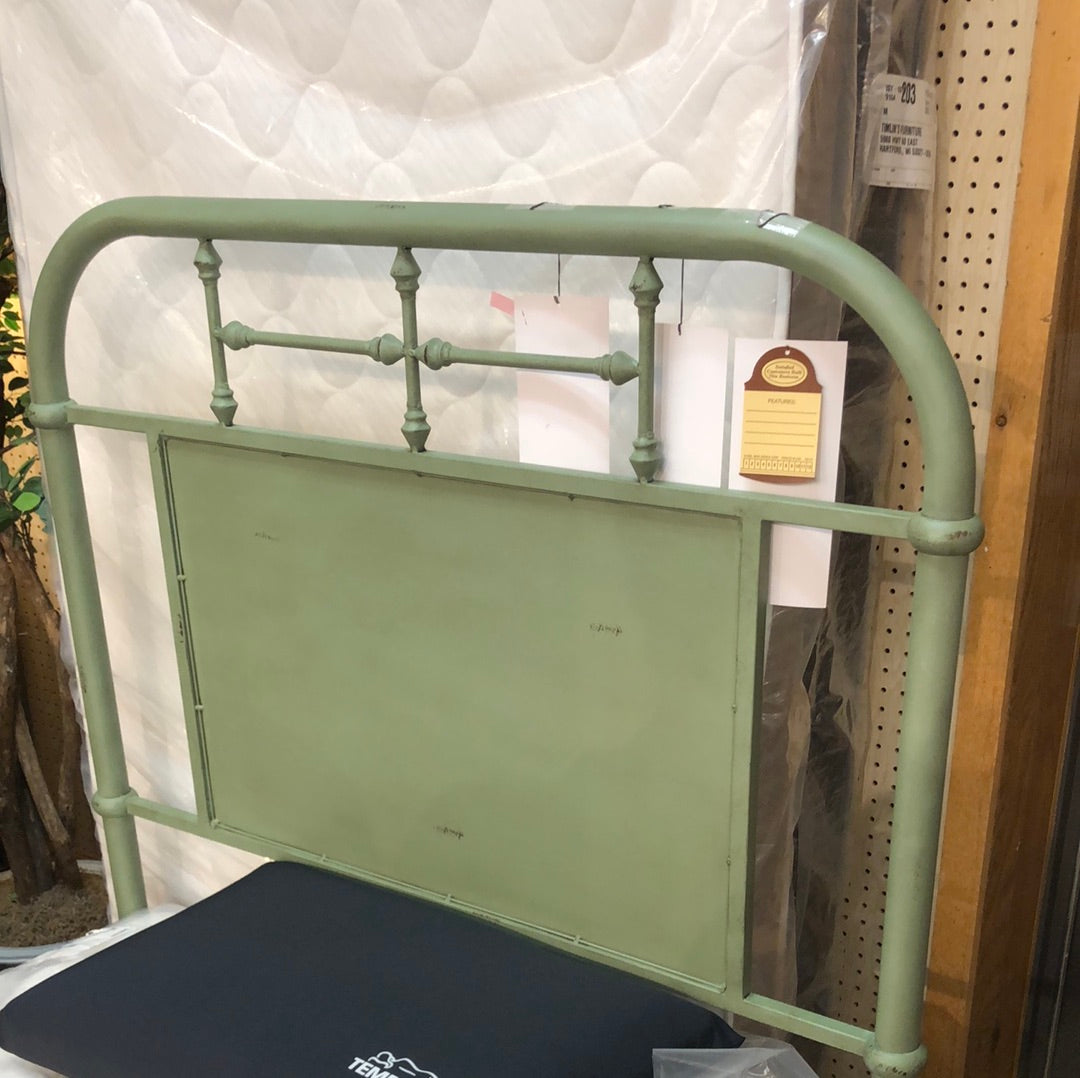 Vintage Metal Headboard Twin
