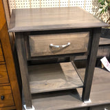 Maple Ridge 1 Drawer Large End Table
