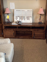 73" TV Console 4 piece Set