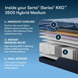 Serta® iSeries® NXG™  3500 HYBRID MEDIUM