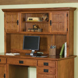 Homestyles Pedestal Desk with Hutch 5180-184