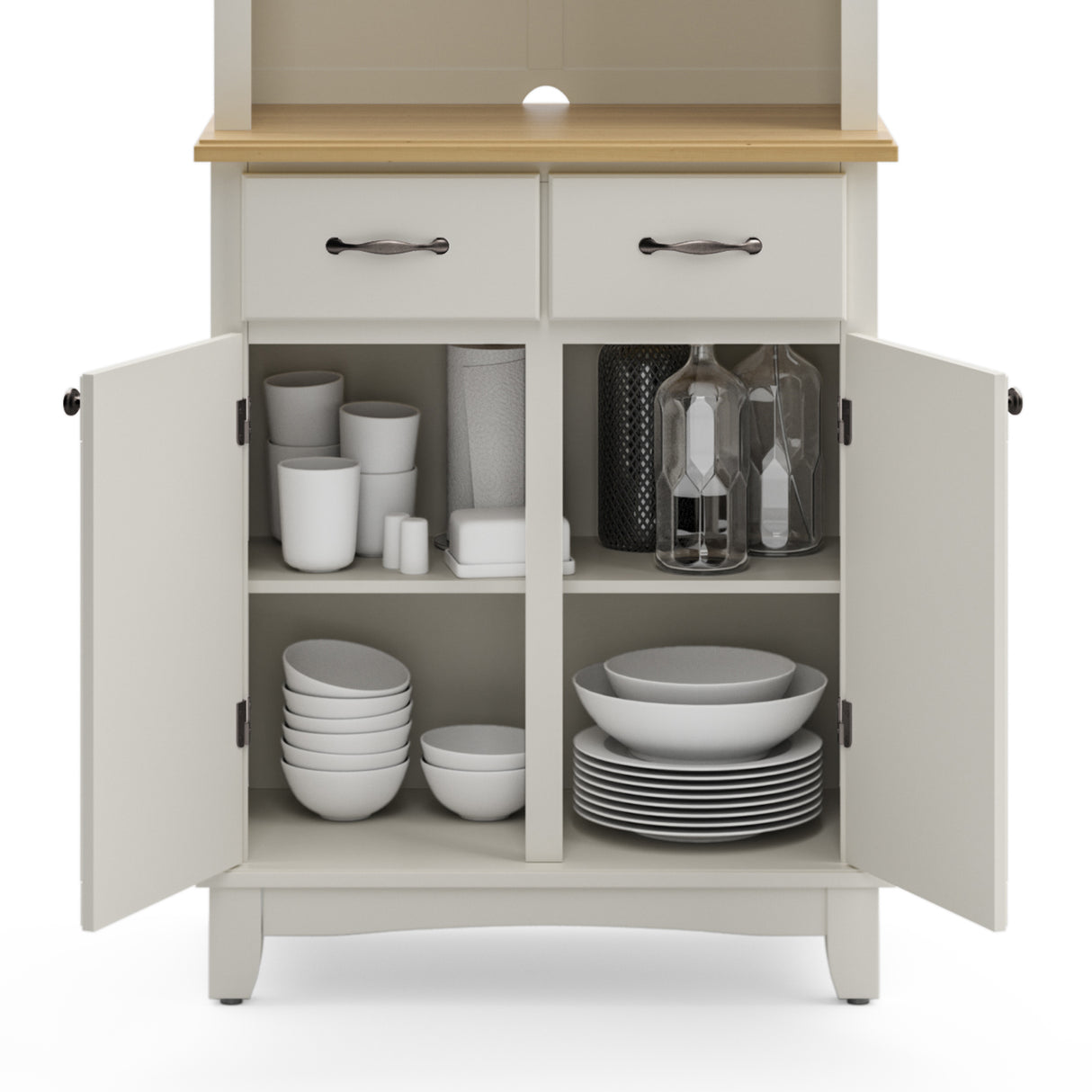 Homestyles Buffet with Hutch 5001-0021-12