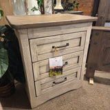 Farmstead 3 Drawer Nightstand Amish Made