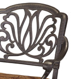 Homestyles Outdoor Swivel Rocking Chair 6658-53