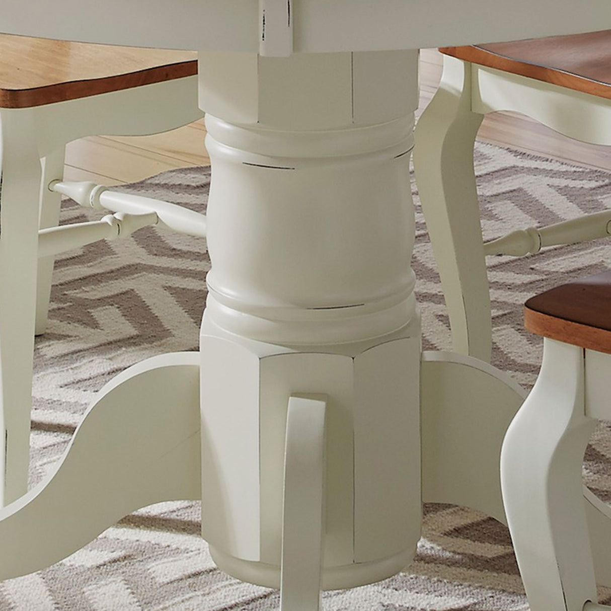 Homestyles Pedestal Dining Table 5518-30